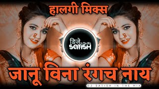 Janu Vina Rangach Nahi Dj - Halgi Mix | Dj Satish In The Mix - जानू विना रंगच नाय Dj