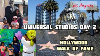 Universal studios Hollywood/Walk of fame/California vlog/ live shows #Hilton@3kidswonderland