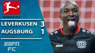 Bayer Leverkusen move to fourth with win vs. Augsburg | ESPN FC Bundesliga Highlights