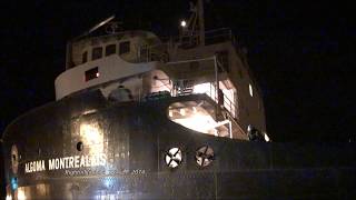 Remembering the steamship ALGOMA MONTREALAIS Final Voyage on the Welland Canal at Lock 1, 2014