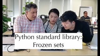 Python standard library: Frozen sets