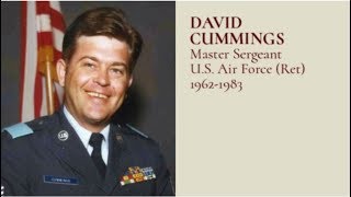 #TributetoaVeteran - MSgt David Cummings U.S. Air Force (Ret), 1962-1983.