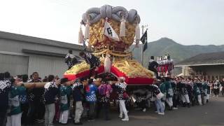 平成28年高屋祭りJAにてかきくらべその1