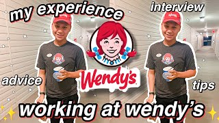 HOW I GOT A JOB AT WENDYS 2020 🍟| ADVICE AND TIPS (PROS AND CONS!!)