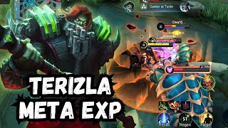 TERIZLA META EXP❗ Powerful Terizla Lifesteal Spell Vamp + High Damage | Terizla Best Build Item 2023