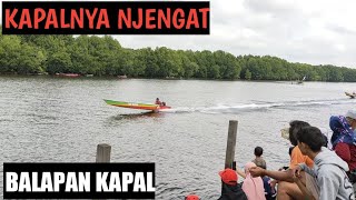 Destinasi Wisata Baru di Tanjung Limau Bontang II LOMBA BALAP KAPAL