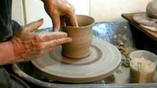 Potters Wheel Throwing 750 grams explained in detail .avi