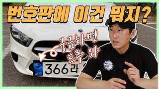 신형 번호판 파란색 그림 도대체 이건 뭐지?!내 차도 바꿀까?![자동차의모든것-Car \u0026 Man] Automobile maintenance