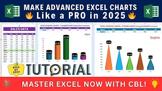 Create Excel Charts Like a PRO in 2025 | excel tutorial | hindi