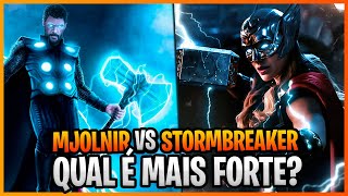 MJOLNIR VS STORMBREAKER - Qual arma será mais forte em Thor Amor e Trovão?