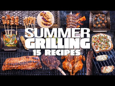 15 ESSENTIAL GRILL RECIPES FOR SUMMER WE'RE A LITTLE CRAZY… | SAM THE COOK