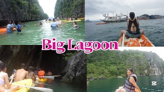 Big Lagoon.Chi phí của Tour A Big Lagoon Philippine.bơi vào hang động ビッグラグーン