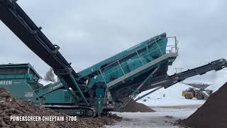 Powerscreen Chieftain 1700 5' x 16' 2-Deck Mobile Screen