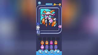 Pixel Flow Level 375 Solution Walkthrough