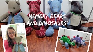 Making Memory Bears and Dinosaurs| Making Tangible Memories