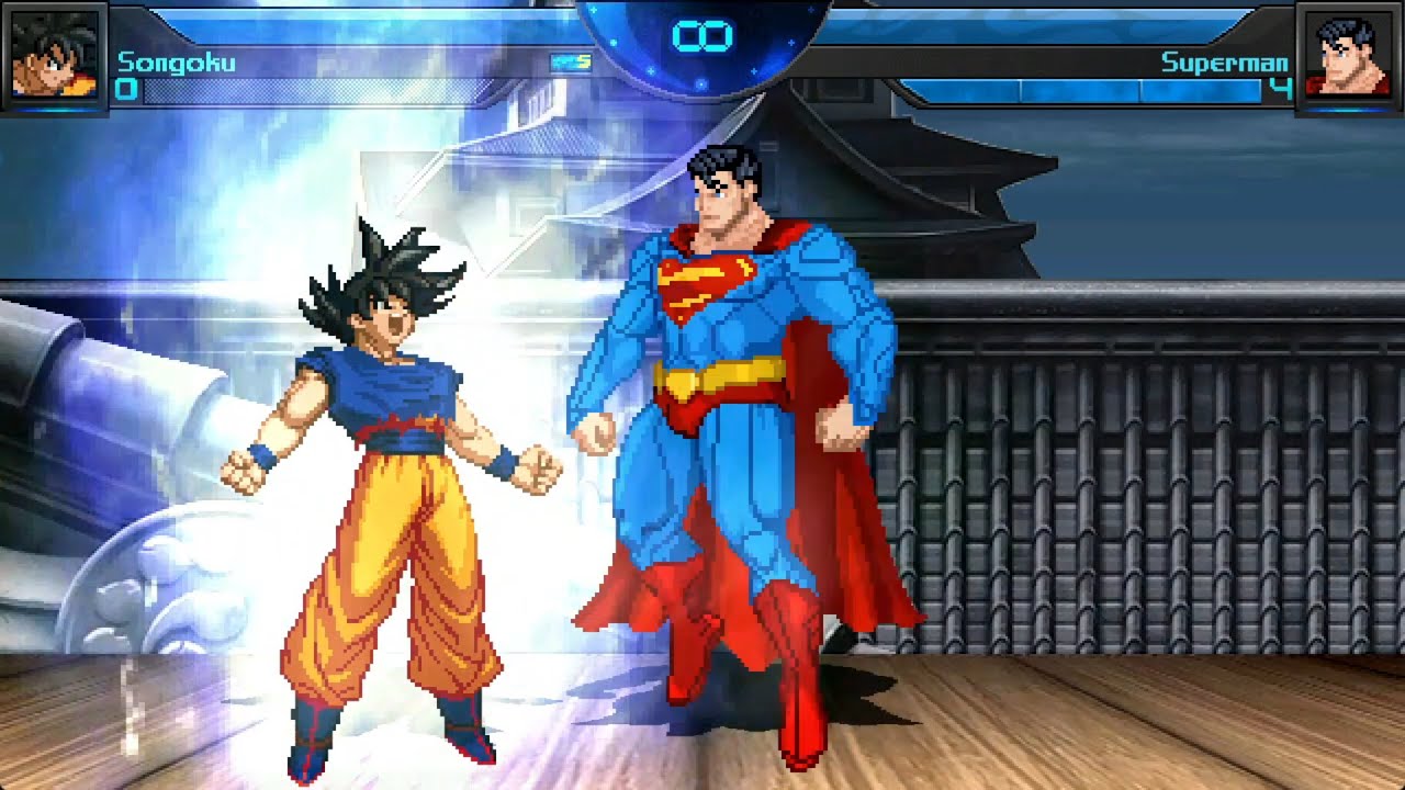 GOKU ULTRA INSTINCT VS SUPERMAN - VERY INCREDIBLY EXCITING FIGHT ...