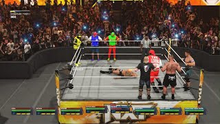 WWE 2K24 The Living Legends vs The Rockers NXT Elimination match