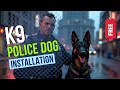 [QB/QBOX] | FiveM |  Free | AP-K9 Police Dog System Installation & Setup Guide 🐾🚓 #fivemscript #gta