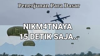 LATIHAN DASAR TERJUN PAYUNG TNI || TERJUN PARA DASAR TNI AD