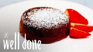 Mini Molten Dark Chocolate Cakes That Will Melt Your Heart | Recipe | Well Done