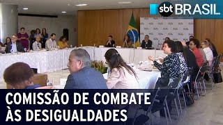 Conselho criado por Lula instala comissão para combater desigualdades | SBT Brasil (27/07/23)