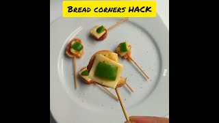 Creative ways to use leftover bread Sides | Unique Recipe #shorts #short #leftoverbread #breadcorner