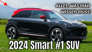 2024 Smart #1: 428 PS, bis zu 440 km | Versicherung, Kosten, Ausstattung und mehr(XXL-Infos)