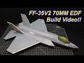 FF-35V2 70mm EDF Build Video and Plan Release Notice