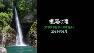 根尾の滝（岐阜県下呂市小坂町）・・・2018/05