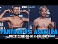 Alexandre Pantoja, Kai Asakura Make Weight For UFC 310 Title Fight | Highlights