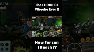 The LUCKIEST Wheelie Ever !! 🔥🔥#Shorts #HCR2 #Gaming