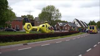 ongeluk met motorrijder ten val gekomen in  Westerlee