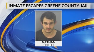 VIDEO: Greene County escaped inmate