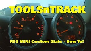 BMW R53 MINI Dial/Clocks/Speedo Upgrade / Replacement / Removal - How To!!