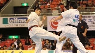 【新極真会】第28回全日本ウエイト制大会 重量級 3回戦 1 SHINKYOKUSHINKAI KARATE