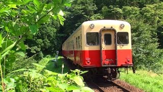 夏を迎えた小湊鉄道 「飯給駅（いたぶえき）」 2015年7月12日