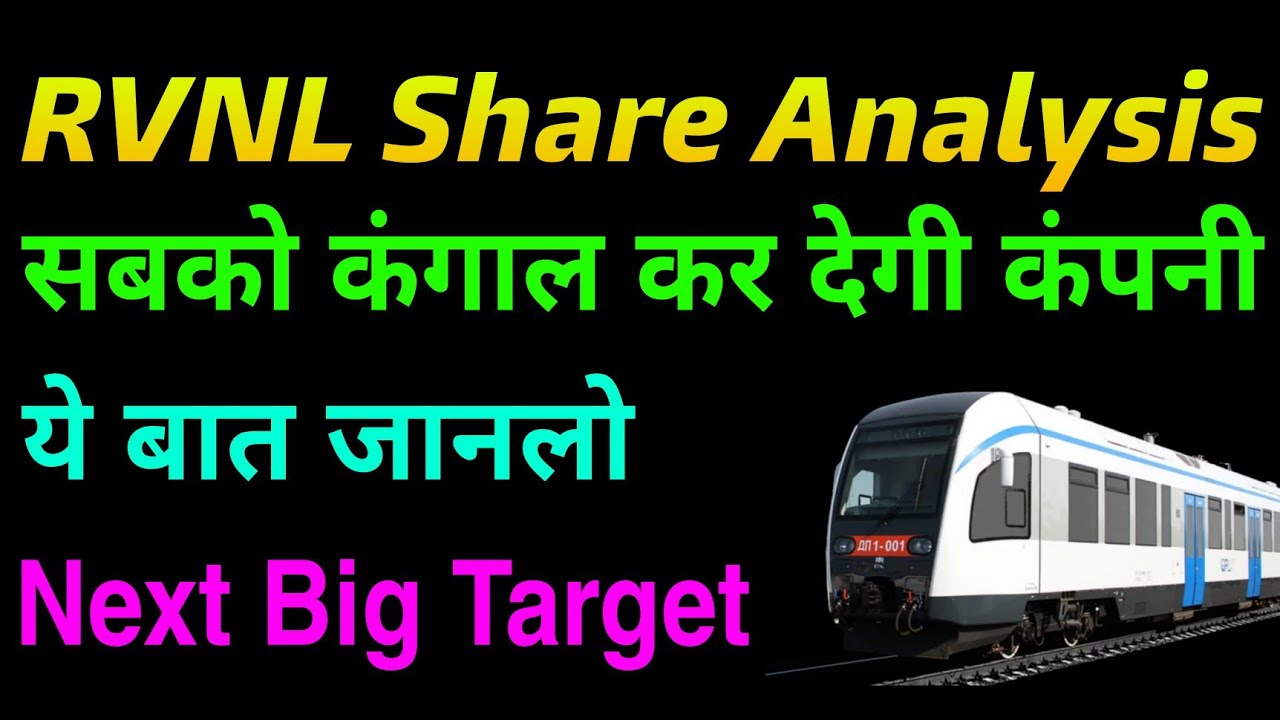 Rvnl Share Analysis | Rail Vikas Nigam Ltd Share | Rvnl Share Latest ...