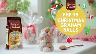 Php 99 Dessert: Christmas Graham Balls