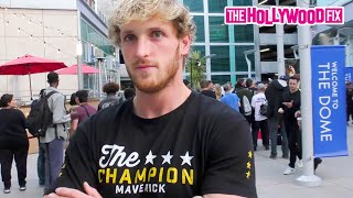 Logan Paul Reveals Why He's Bad In Relationships With Girls While Leaving A Movie At ArchLight In LA