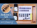 🎨 ART HAUL and UNBOXING from Jackson's Art! First time ordering!