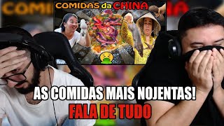 🔴 As Mais Nojentas Comidas da China! Pior que as Comidas Indianas! - Fala de Tudo | Periódico REACT