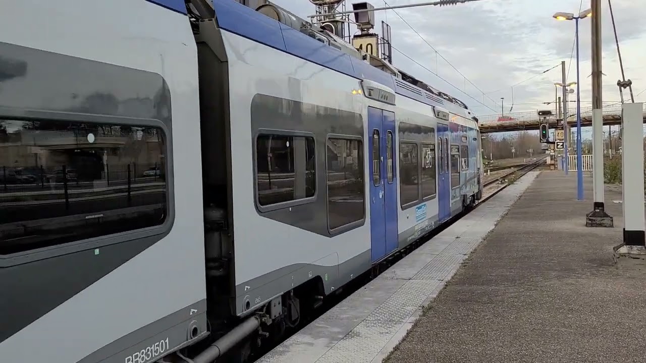 SNCF B 83501 Im Dieselbetrieb, Sélestat, 22.03.23 - YouTube