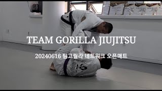 20240616 팀고릴라 네트워크 오픈매트 : 스파링 12Round #sparring