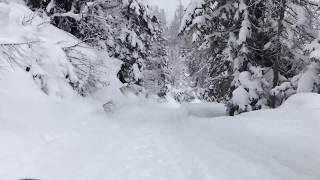 Das ist die Rauthhütte Rodelbahn in Leutasch