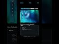 Design a Glass Morphism Sidebar🌟 | Pure HTML/CSS Tutorial | mzcode01 #css #coding #shorts #webdesign