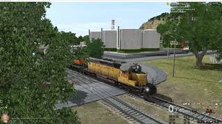 Trainz TRS19 - EMD SD40-2 - Oil Train - 4K UHD