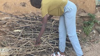 African Village Life/Fetching Firewood