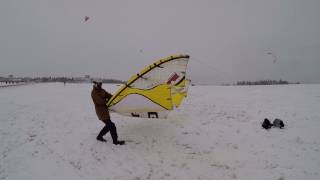 Snowkiting Wasserkuppe  - GoPro Hero 5