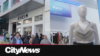 Hundreds line up for Shein pop-up store in Vancouver