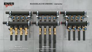 Energeo RS UNIVERS Geotermalny rozdzielacz dolnego źródła ciepła